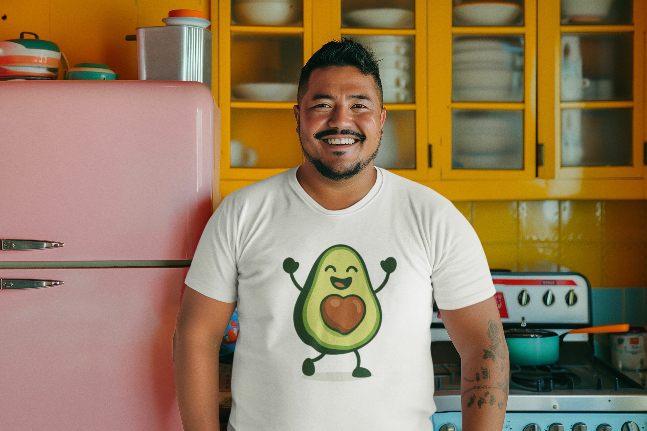 tshirt Avocat heureux