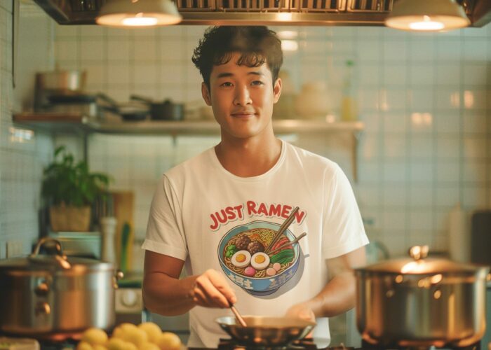 T-shirt Just ramen